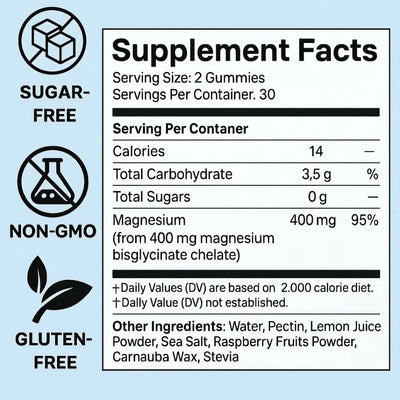SPNutrition Magnesium Bisglycinate Gummies